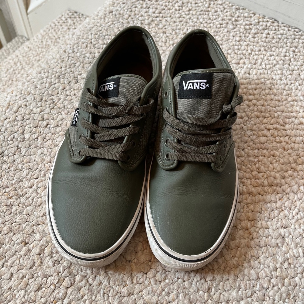 Vans Atwood Sneaker, Dark Green, Lace Up